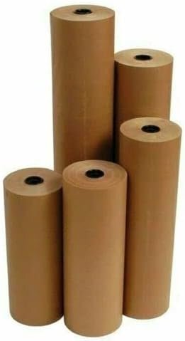 15″ 30# 1200′ Brown Kraft Paper Roll Shipping Wrapping Cushioning Void Fill