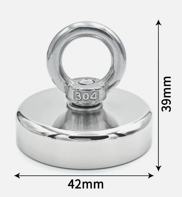 Super Strong Neodymium Fishing Magnet Hook N52 Heavy Duty Rare Earth Magnet with