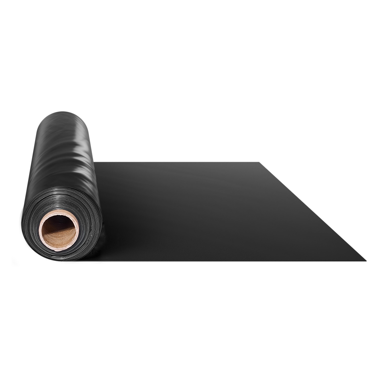 10Mil Plastic Sheeting Roll 10 x 100 FT Heavy Duty Polyethylene Black