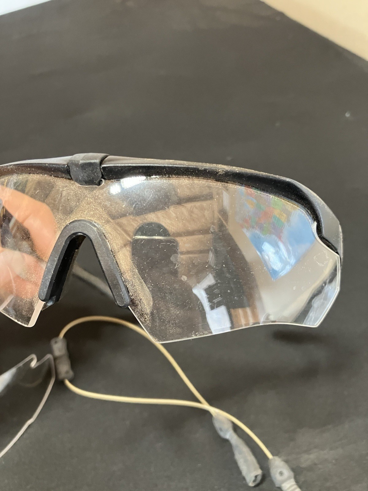 Revision Stingerhawk Frameless Safety Glasses Kit, Clear & Gray Lenses