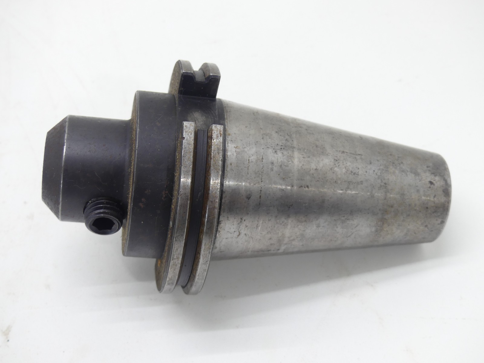 (Set of 4) Misc. CAT50 Tool Holders w/ Unknown Tools
