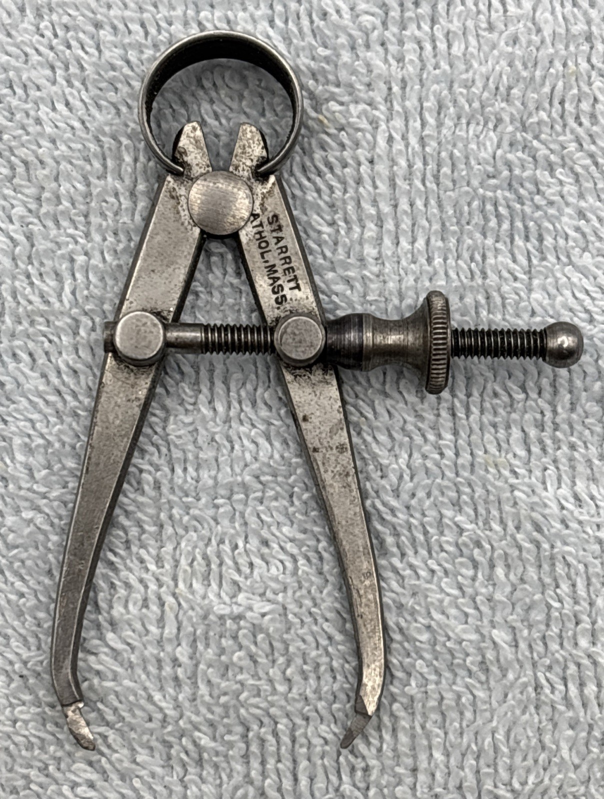 L.S. Starrett, Lot of 6, Machinist, Outside Calipers, 5 Starrett, 1 Unknown, Vtg