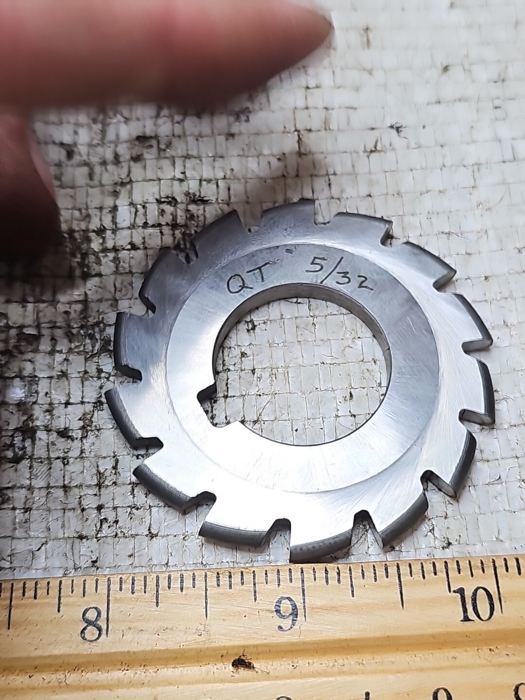 UNION TOOL 2.25″ x 5/32″ x 1.00″ CONVEX 5/32 DIA Side Milling Cutter HSS