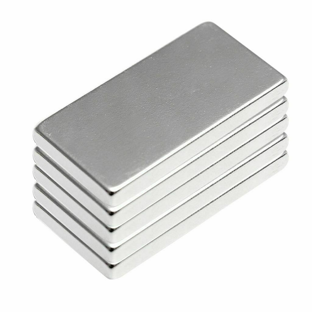 50PCS N52 Neodymium Block Magnet Strong Rare Earth Magnets 20*10*2mm Rectangle