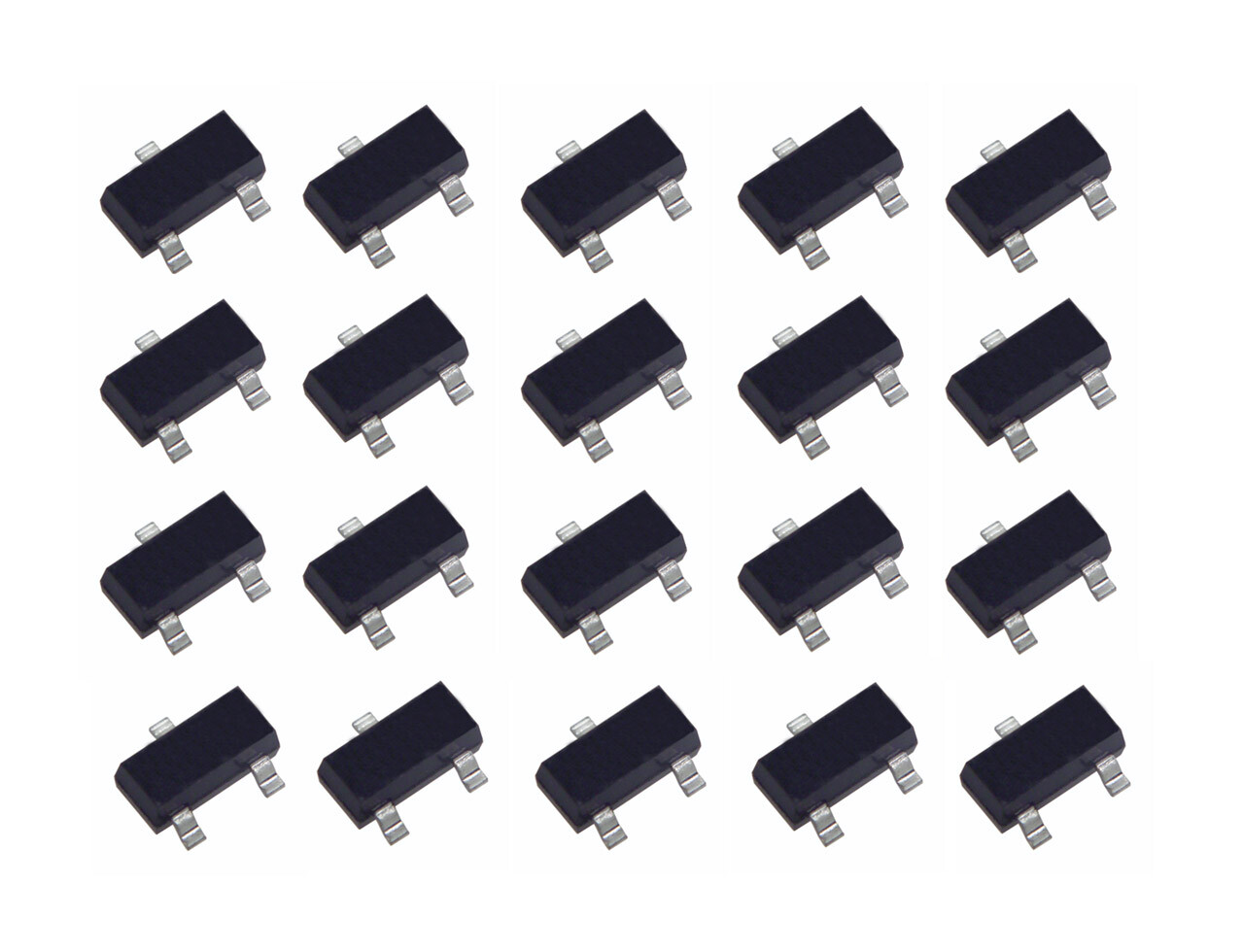 20 Pcs Pack Lot SOT-23 Triode Transistor SMD 2SA812RLT1G 2SA812 Crystal M6 Chip