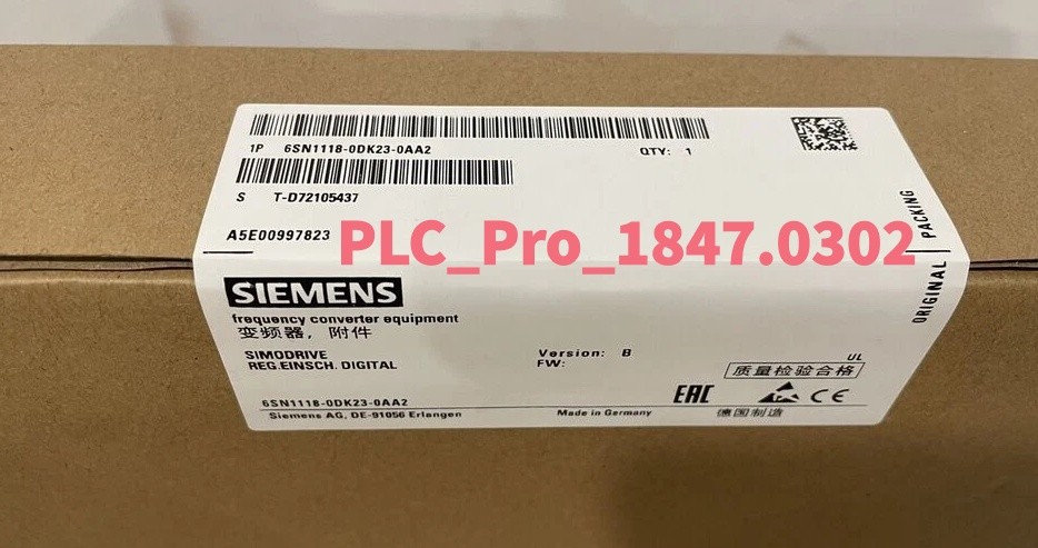 1PCS Brand New SIEMENS 6SN1118-0DK23-0AA2 6SN1 118-0DK23-0AA2 Fast delivery
