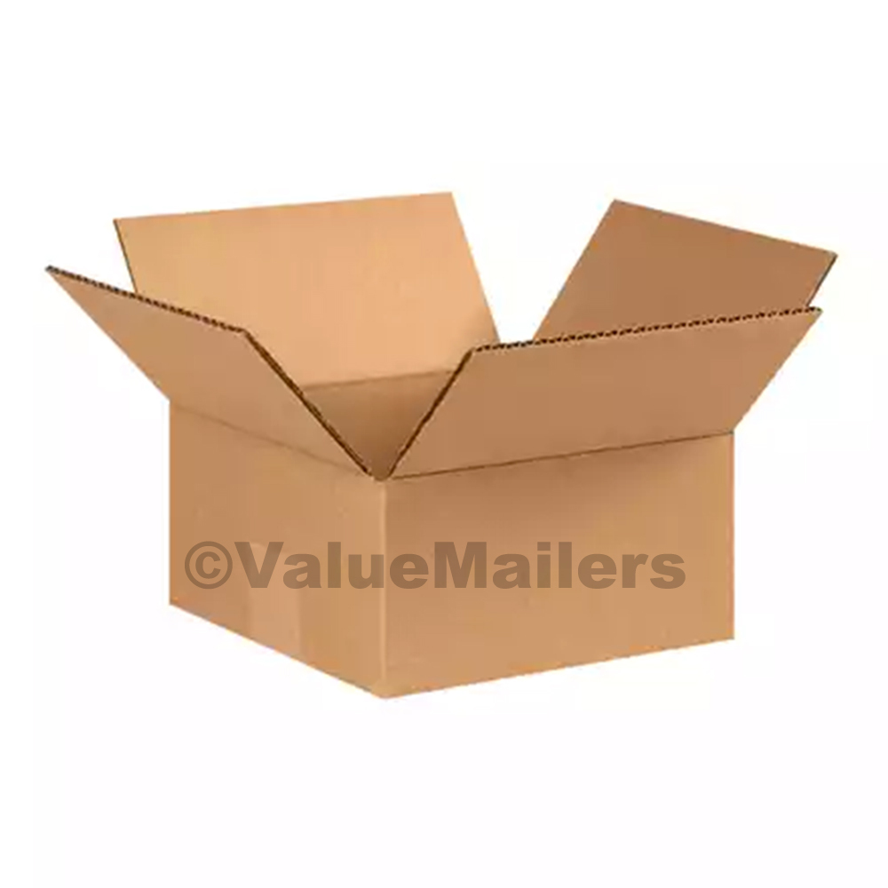 50 15x10x4 Cardboard Shipping Boxes Cartons Packing Moving Mailing Storage Box