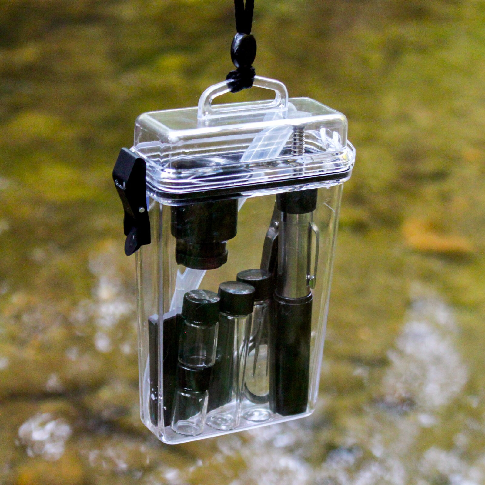 ASR Outdoor Clear Pocket Portable Travel Gold Panning Kit for Prospecting 11pc