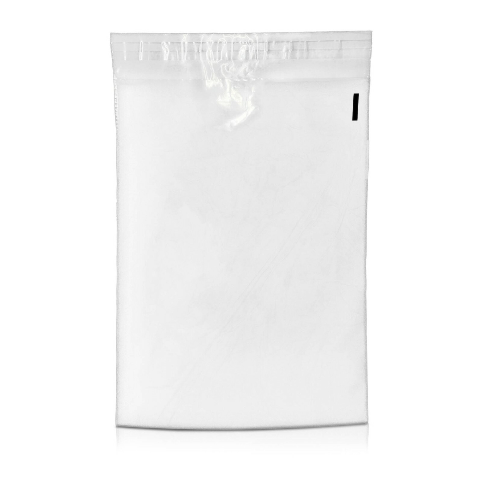 2000 12 x 15.5 Premium Clear Plastic Self Seal Lip & Tape Poly Bags 1.5 Mil