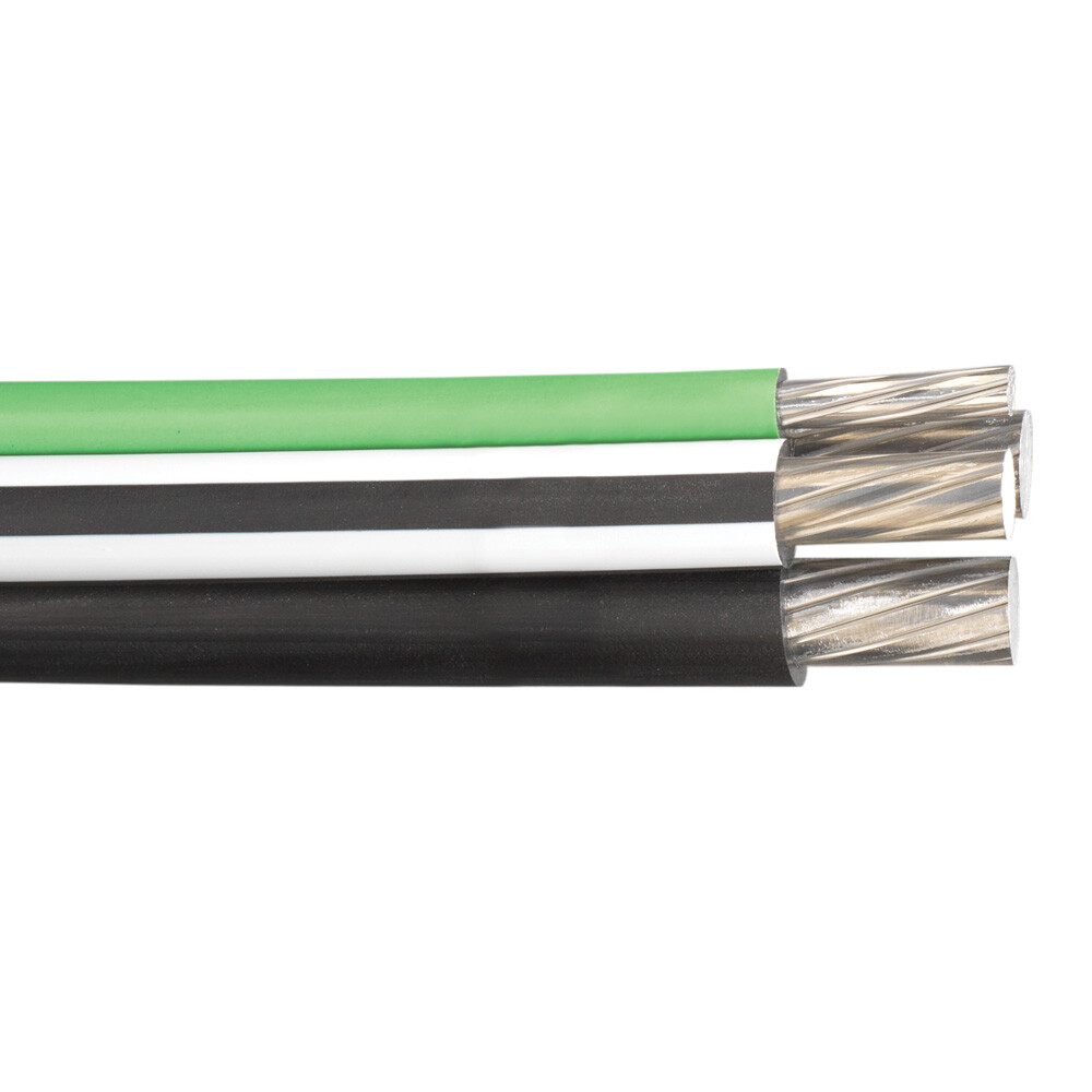 2-2-2-4 Aluminum Mobile Home Feeder Direct Burial Cable (100 Amp) 600V