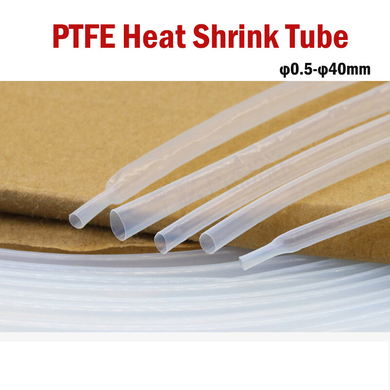 Transparent PTFE Heat Shrink Tube 0.5-40mm Diameter 1.7:1 / 1.3:1 / 4:1