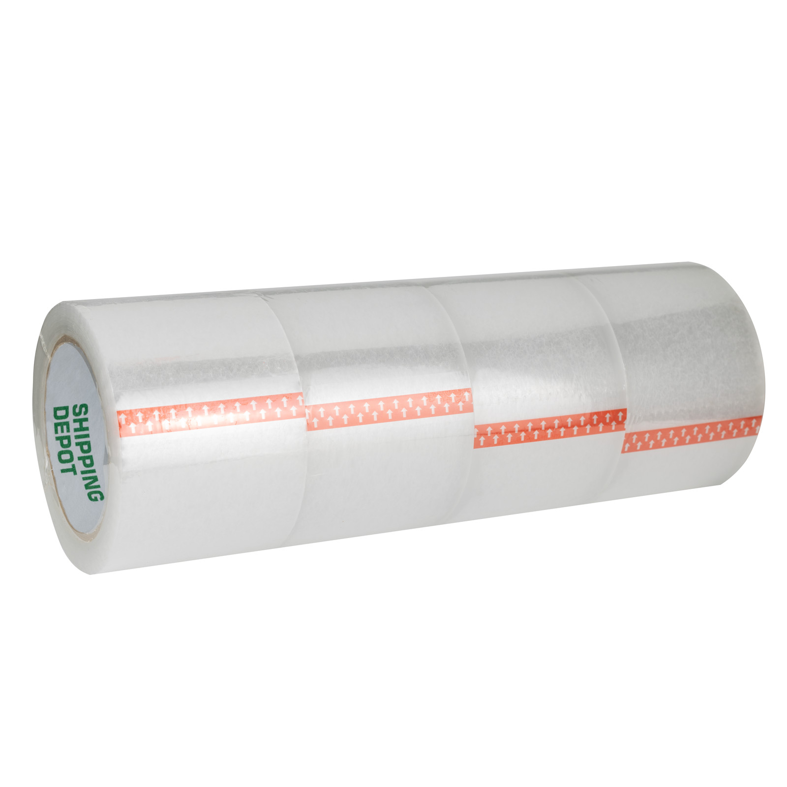 12 Rolls of Shipping Depot Carton Box Sealing Clear Packing Tape 3″ x 110 Yds