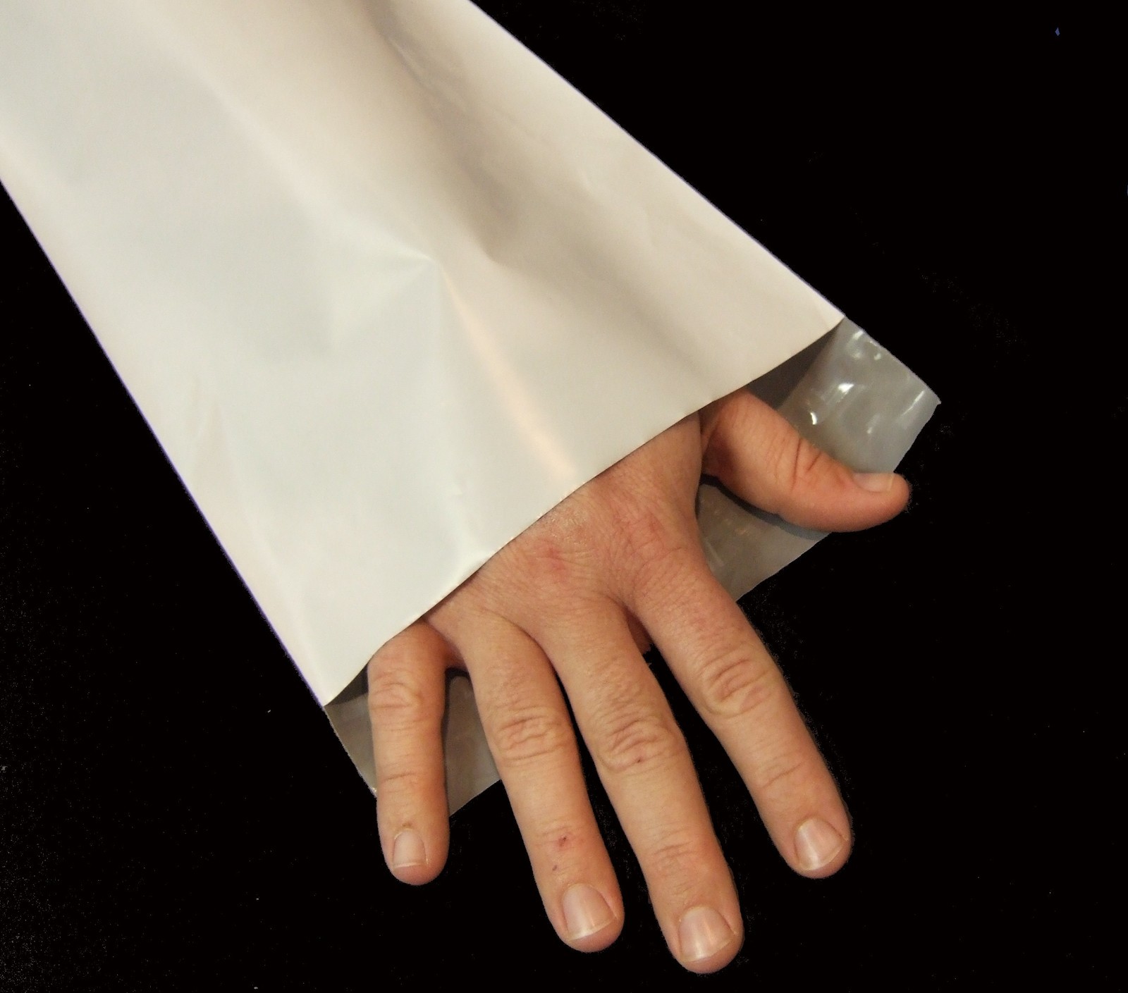 1000 12×15.5 TUFF Poly Mailers 12 x 15.5 White Self Sealing Bags Envelopes