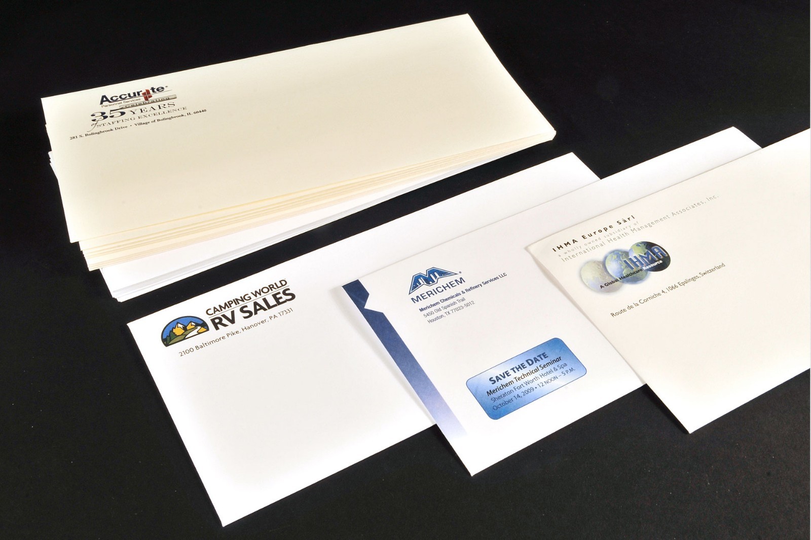 Custom Printed #10 Peel-n-Seal Security Envelopes