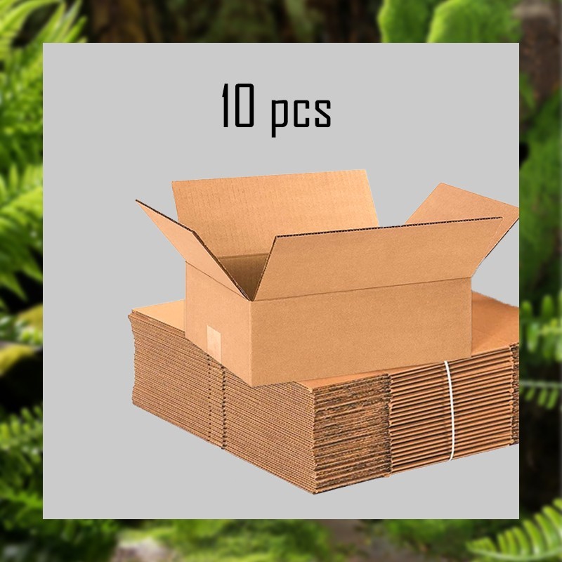 10-30 Pack Shipping Box, 12x10x4, Cardboard Box for Small Business | Shipping