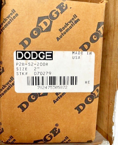 P2B-S2-200R DODGE PILLOW BLOCK, 2″ BORE – 070279 **MAKE OFFER**