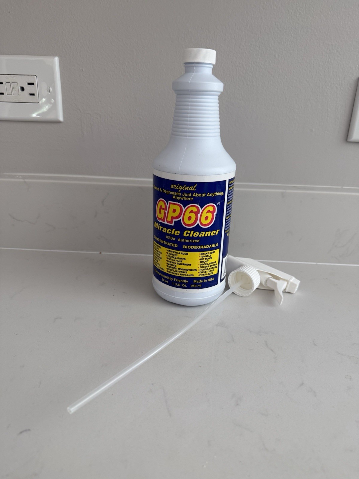 GP66 Miracle Cleaner and Degreaser 32oz NEW Sealed GP 66