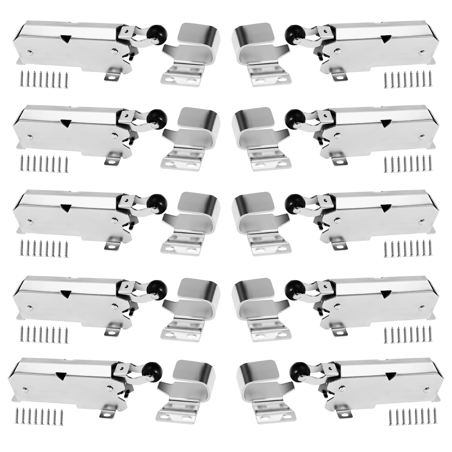 1-10X FOR KASON 1094 SURECLOSE HYDRAULIC DOOR CLOSER WITH FLUSH TO 3/4 INCH HOOK