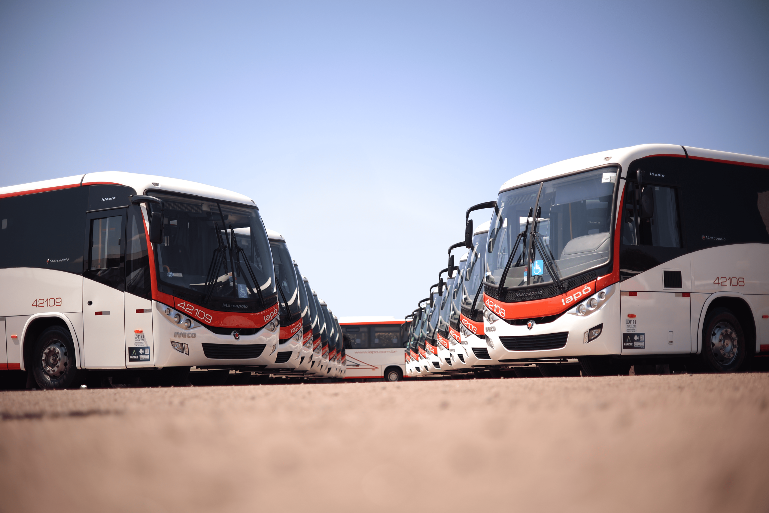 A maior e melhor frota da região